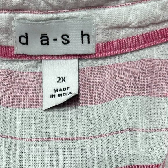 Women's Linen Button-Up Casual Shirt - Picture 2 of 5